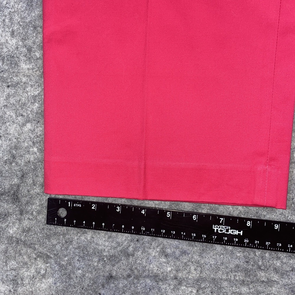 Talbots Capri Pants Women's‎ 8 Hot Pink Chelsea Regular Fit Cropped Business - Picture 4 of 11